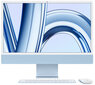 iMac 24” 4.5K Retina, Apple M3 8C CPU, 8C GPU/8GB/256GB SSD/Blue/RUS - MQRC3RU/A cena un informācija | Stacionārie datori | 220.lv
