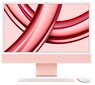 iMac 24” 4.5K Retina, Apple M3 8C CPU, 10C GPU/8GB/256GB SSD/Pink/SWE - MQRT3KS/A цена и информация | Stacionārie datori | 220.lv