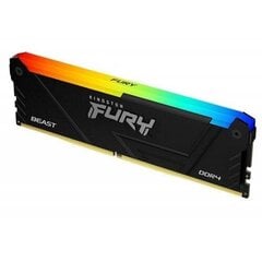 Kingston Fury Beast RGB KF432C16BB12A/16 цена и информация | Оперативная память (RAM) | 220.lv