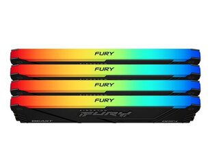 Kingston Fury Beast RGB KF432C16BB2AK4/128 цена и информация | Оперативная память (RAM) | 220.lv
