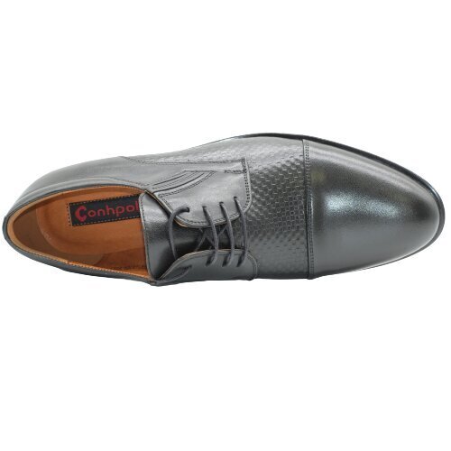 Klasiski apavi vīriešiem Conhpol, melni цена и информация | Vīriešu kurpes, zābaki | 220.lv