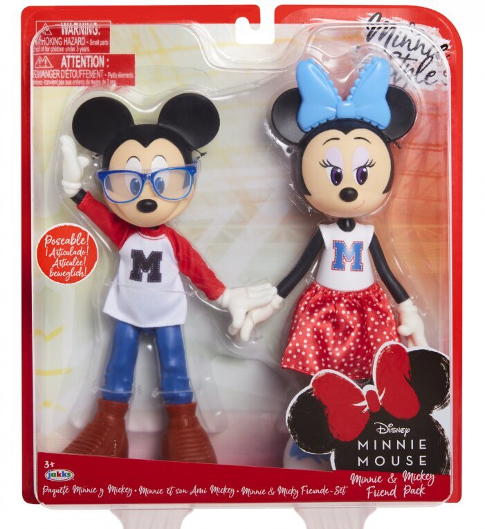 Minnie Mouse draugu komplekts Disney Jakks 20947 цена и информация | Rotaļlietas meitenēm | 220.lv