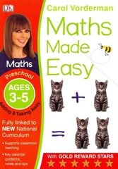 Maths Made Easy: Adding & Taking Away, Ages 3-5 (Preschool): Supports the National Curriculum, Preschool Exercise Book, Preschool ages 3-5 цена и информация | Книги для подростков и молодежи | 220.lv