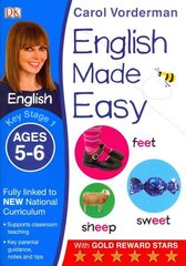 English Made Easy, Ages 5-6 (Key Stage 1): Supports the National Curriculum, English Exercise Book, Ages 5-6 Key stage 1 цена и информация | Книги для подростков и молодежи | 220.lv