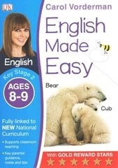 English Made Easy, Ages 8-9 (Key Stage 2): Supports the National Curriculum, English Exercise Book, Ages 8-9, Key stage 2 цена и информация | Книги для подростков и молодежи | 220.lv