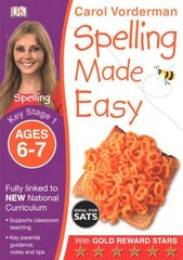 Spelling Made Easy, Ages 6-7 (Key Stage 1): Supports the National Curriculum, English Exercise Book, Year 2 цена и информация | Книги для подростков и молодежи | 220.lv