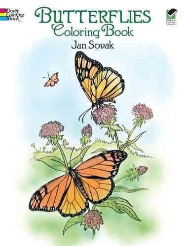 Butterflies Coloring Book illustrated edition цена и информация | Grāmatas mazuļiem | 220.lv