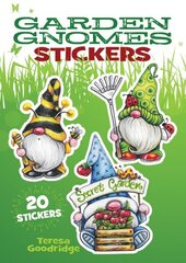 Garden Gnomes Stickers: 20 Stickers cena un informācija | Grāmatas mazuļiem | 220.lv