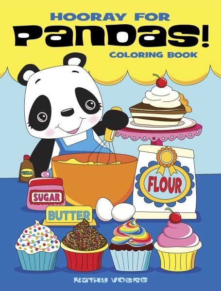 Hooray for Pandas! Coloring Book cena un informācija | Grāmatas mazuļiem | 220.lv