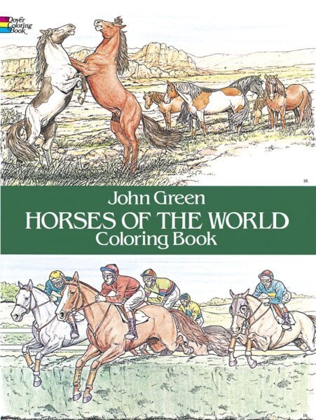 Horses of the World Colouring Book illustrated edition цена и информация | Grāmatas mazuļiem | 220.lv