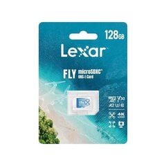 Lexar Fly LMSFLYX128G-BNNNG цена и информация | Карты памяти для телефонов | 220.lv