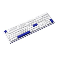 Клавиатура Akko Monsgeek MG108B, V3 Pro Cream Blue Switch, белая, UK цена и информация | Клавиатуры | 220.lv