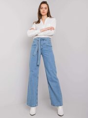 Широкие джинсы для женщин, синие цена и информация | Женские джинсы | 220.lv