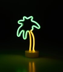 Neona LED lampa "Palm" cena un informācija | Interjera priekšmeti | 220.lv