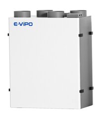 Ventilācijas iekārta ar siltuma atgūšanu E-Vipo W Optimal sērija 190m3 cena un informācija | Piederumi gaisa regulēšanas iekārtām | 220.lv