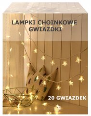 Ziemassvētku virtene, 3,1 m, 20 LED cena un informācija | Ziemassvētku lampiņas, LED virtenes | 220.lv