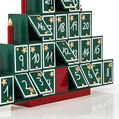 Adventes kalendārs, 24 tukši sektori цена и информация | Рождественские украшения | 220.lv