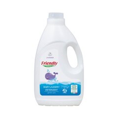 Friendly Organic želeja bērnu veļas mazgāšanai ar lavandas aromātu, 2000 ml цена и информация | Средства для стирки | 220.lv