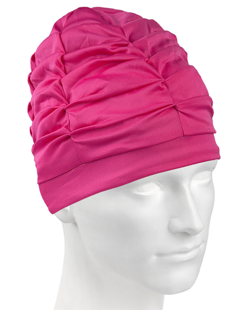 Sieviešu peldcepure Mad Wave Velcro, rozā cena un informācija | Peldcepures | 220.lv