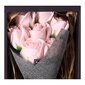 Ziepju ziedu pušķis, rozā цена и информация | Ziepes | 220.lv