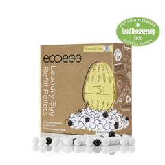 Ecoegg dabīgas pildījuma granulas bez smaržas, 50 mazgāšanas reizes cena un informācija | Veļas mazgāšanas līdzekļi | 220.lv