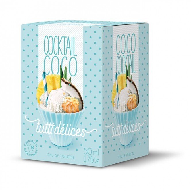 Tualetes ūdens Tutti Delices Coconut Coctail meitenēm, 50 ml cena un informācija | Bērnu smaržas | 220.lv