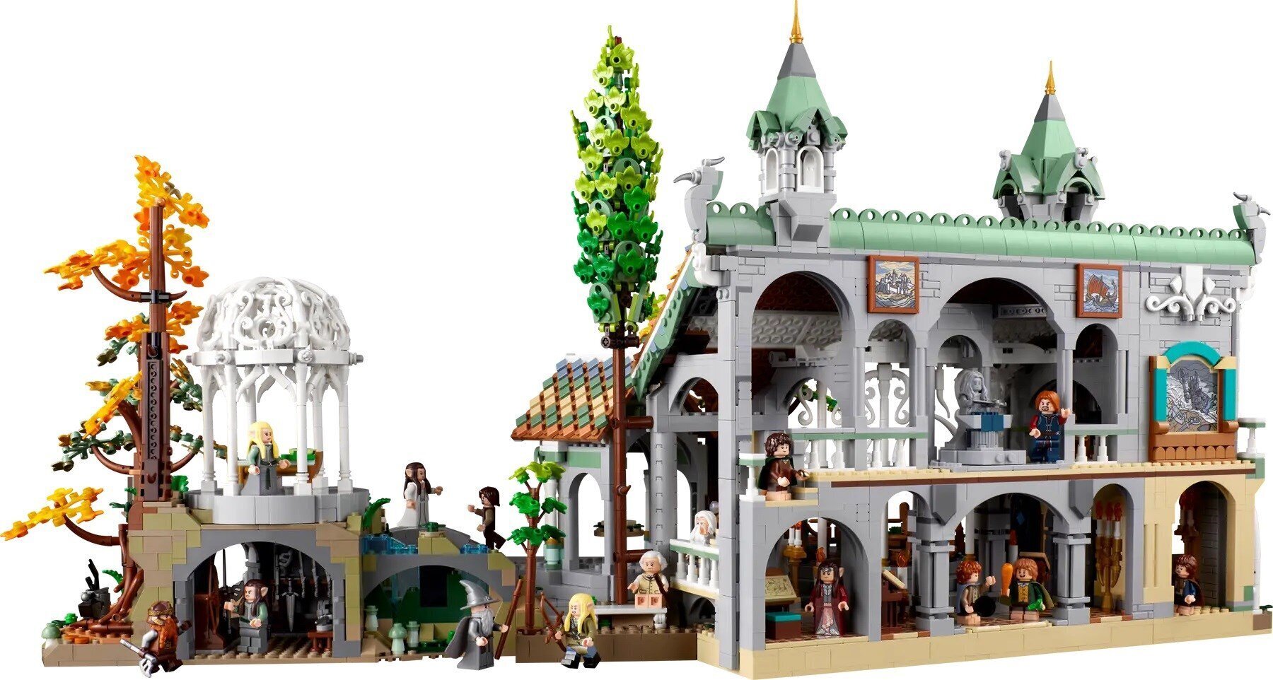 10316 LEGO® The Lord of The Rings: Rivendell, 6167 daļas cena un informācija | Konstruktori | 220.lv