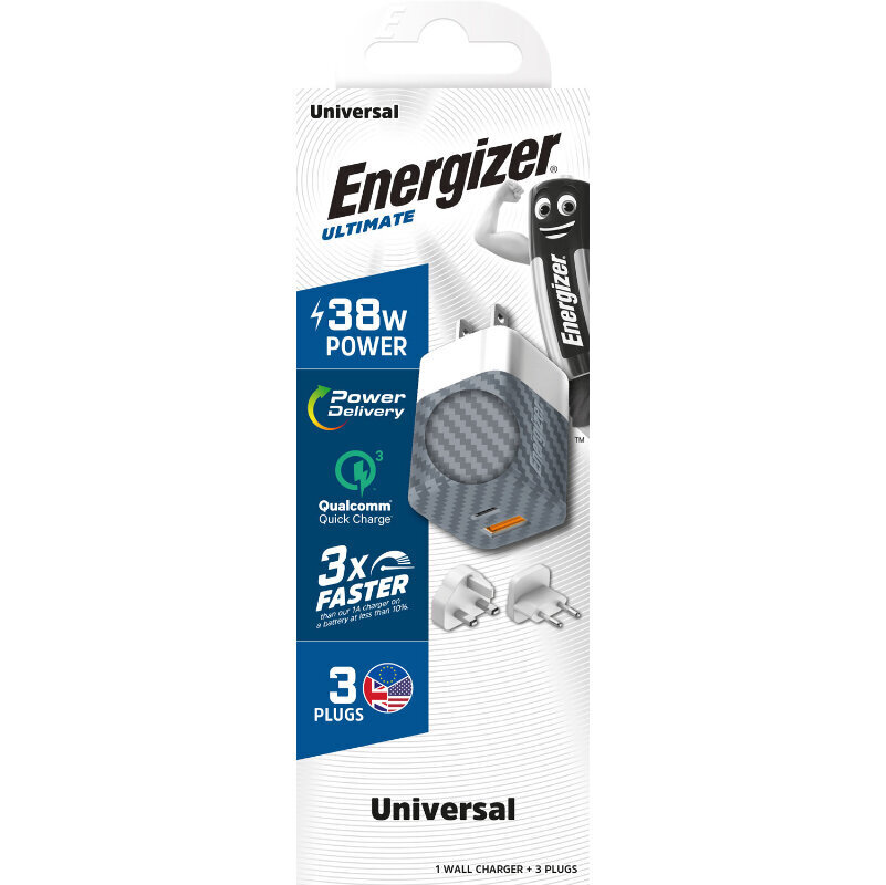 Energizer A38QMU cena un informācija | Lādētāji un adapteri | 220.lv