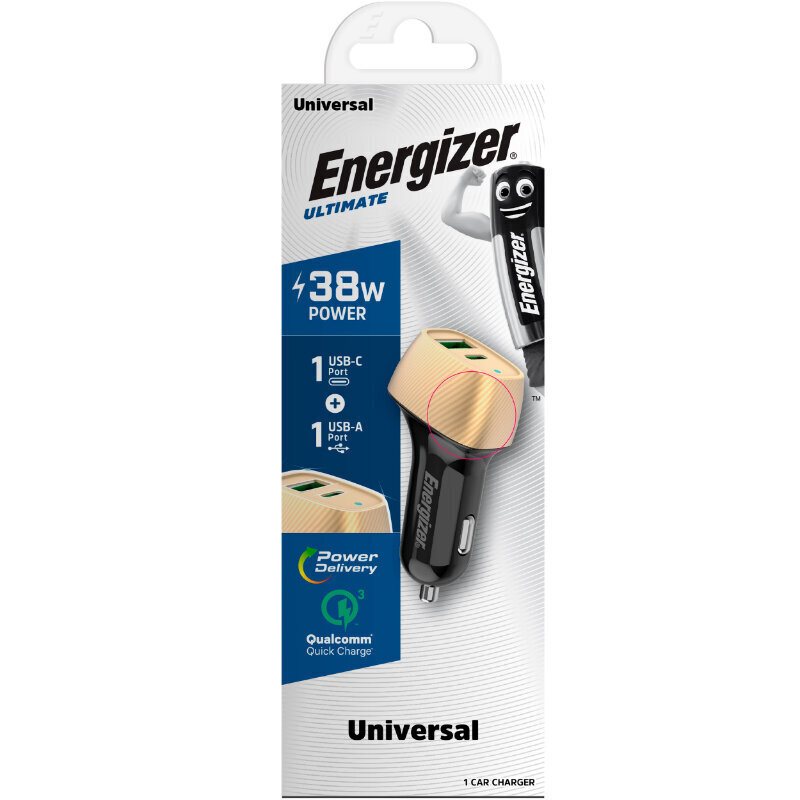 Energizer D38BG cena un informācija | Lādētāji un adapteri | 220.lv