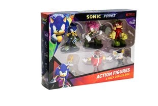 Figūriņu komplekts Sonic Prime, 6 gab. cena un informācija | Rotaļlietas zēniem | 220.lv