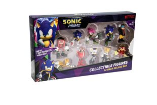 Набор фигурок Sonic Prime, 12 шт. цена и информация | Игрушки для мальчиков | 220.lv