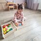 Koka dārzeņu komplekts Kruzzel цена и информация | Rotaļlietas meitenēm | 220.lv
