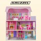 Koka leļļu māja - villa Kruzzel cena un informācija | Rotaļlietas meitenēm | 220.lv
