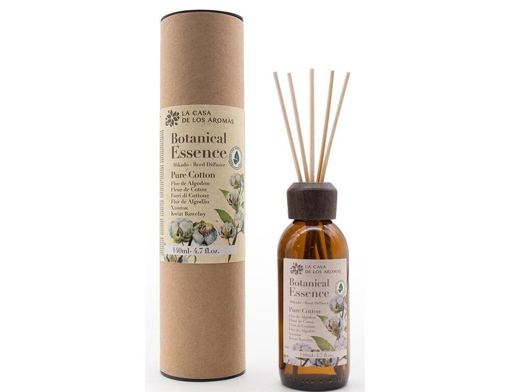 Mājas smaržas La casa de los aromas Botanical Essence Kokvilna, 140 ml цена и информация | Gaisa atsvaidzinātāji | 220.lv