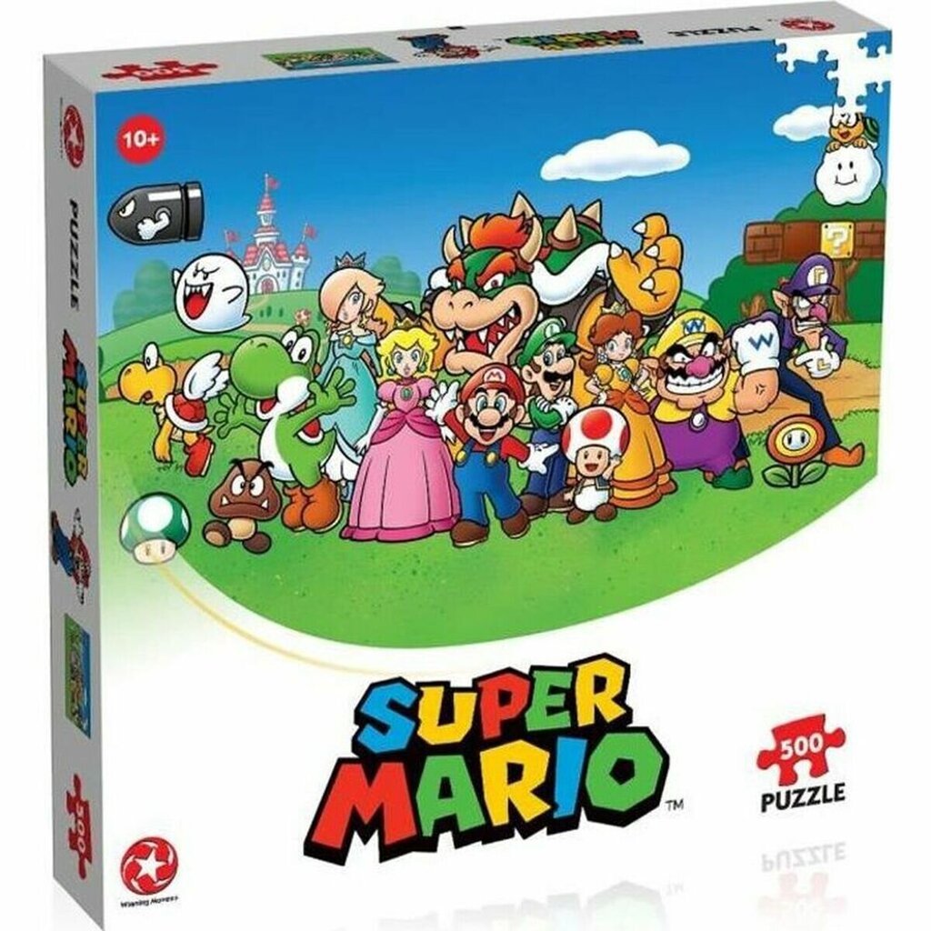 Puzle Winning Moves Super Mario, 500 gab. cena un informācija | Puzles, 3D puzles | 220.lv