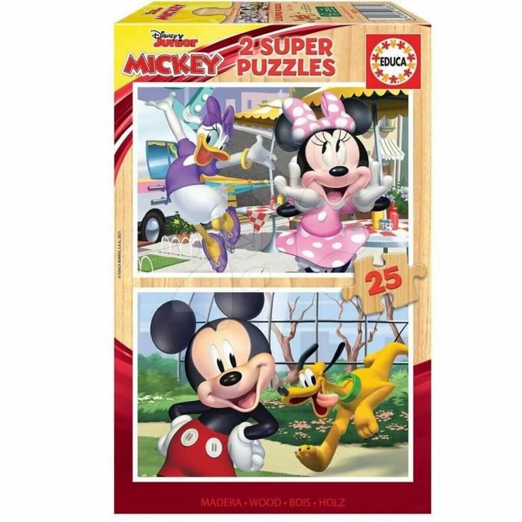 Puzles komplekts Educa Mickey & Friends, 50 gab. цена и информация | Puzles, 3D puzles | 220.lv