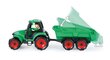 Traktors bērniem Lena, zaļš cena un informācija | Rotaļlietas zēniem | 220.lv