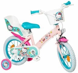 Velosipēds bērniem 14 Hello Kitty Toimsa 1449, rozā cena un informācija | Velosipēdi | 220.lv