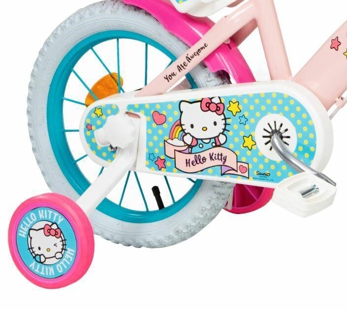 Velosipēds bērniem 14 Hello Kitty Toimsa 1449, rozā cena un informācija | Velosipēdi | 220.lv