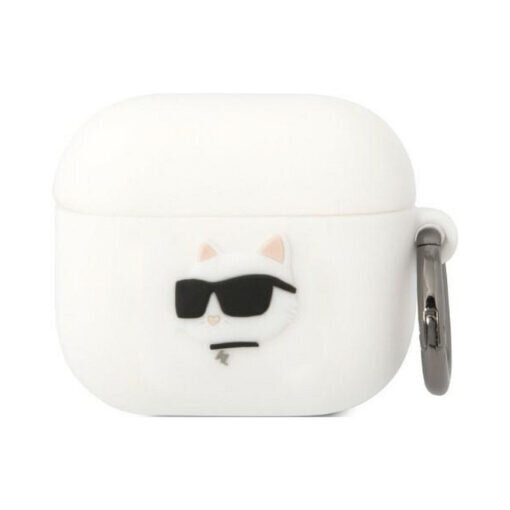 KARL LAGERFELD 3D NFT Choupette priekš AirPods 3 - Balts cena un informācija | Austiņu piederumi | 220.lv