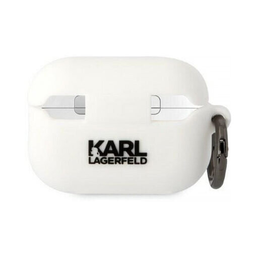 KARL LAGERFELD 3D NFT Choupette priekš AirPods Pro 2 - Balts cena un informācija | Austiņas | 220.lv