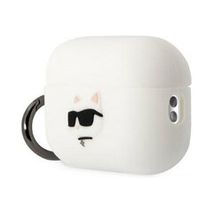 AirPods Pro 2 KARL LAGERFELD 3D NFT Choupette — Белый цена и информация | Аксессуары для наушников | 220.lv