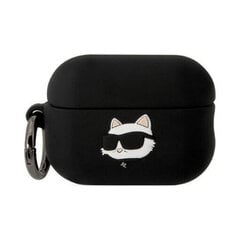 AirPods Pro 2 KARL LAGERFELD 3D NFT Choupette — Черный цена и информация | Аксессуары для наушников | 220.lv