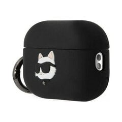 AirPods Pro 2 KARL LAGERFELD 3D NFT Choupette — Черный цена и информация | Аксессуары для наушников | 220.lv