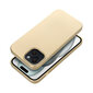 METALLIC priekš iPhone 15 Pro (6,1″) - Zelts цена и информация | Telefonu vāciņi, maciņi | 220.lv