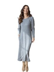 Длинное вязаное платье Lega SKZ168, серый цена и информация | Платья | 220.lv