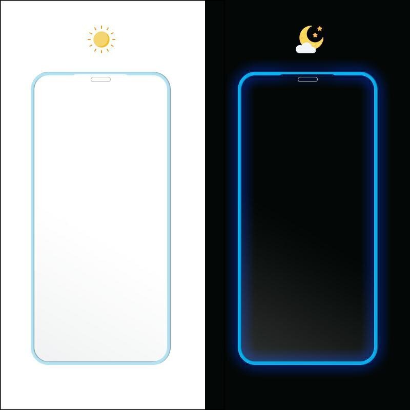 Aizsargstikliņš Fluo Glass priekš iPhone 11 Pro Max cena un informācija | Ekrāna aizsargstikli | 220.lv