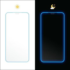 Fluo Glass защитное стекло Iphone 12 Mini 5,4" синий цена и информация | Защитные пленки для телефонов | 220.lv