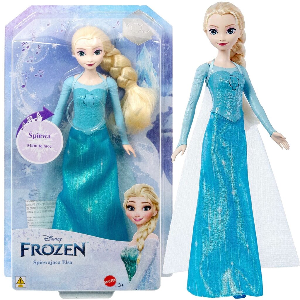 Lelle Frozen Ledus zeme Dziedošā Elsa 30 cm цена и информация | Rotaļlietas meitenēm | 220.lv