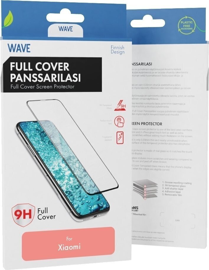 Wave Full Cover цена и информация | Ekrāna aizsargstikli | 220.lv